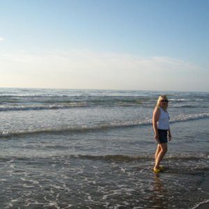 Beach walking