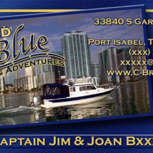 One of our current boat cards