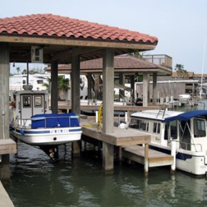 Herb\'s boathouse and dock