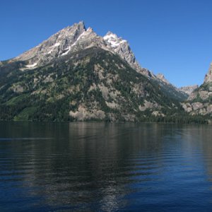 The Tetons, from Jenny Lake