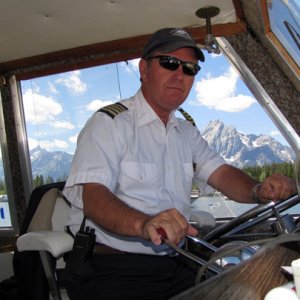 At the helm of Teewinot