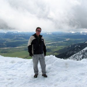 on Rendezvous Peak