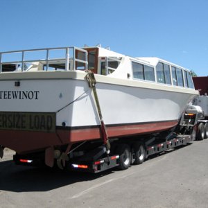 The other cruise boat arrived late today