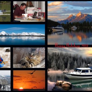 Holiday collage