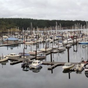 Friday Harbor panorama