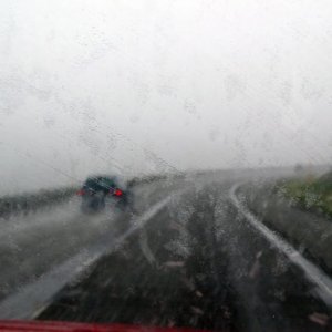 Driving in the snow
