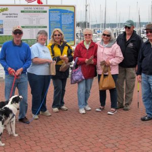 Continuing the gathering at Sidney, on Vancouver Island