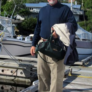 Heading off to work