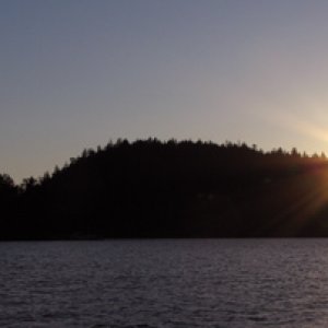 Sunset at the dock