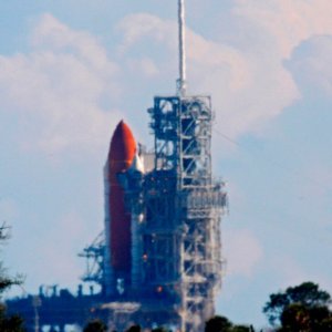 Discovery on Pad from Playalinda Beach