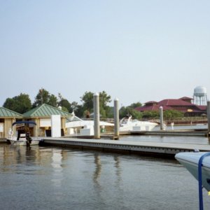 View from the back of our boat at Myrtle Beach SC