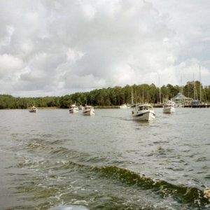 Ah just look at that site ! So many C-Dory's in a row !