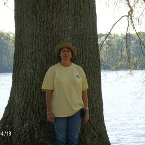 Bath,NC
Tracy at Blackbeard's look out..