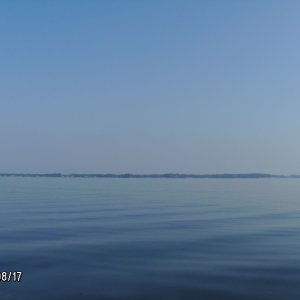Pamlico Sound Dead Calm.