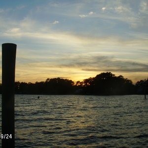 Tonights sunset..Whittaker Pointe Marina..check back for tomorrow nights sunset..