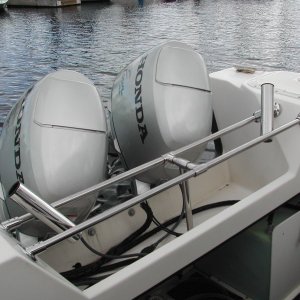 Stainless brace for Bait Table / Wet Bar on Liberty Call (1)