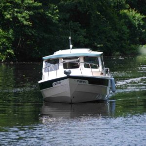 Here is SKIMMER  making her approach.