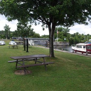 Kingston mills lock police tape
