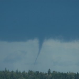 Media 'Water spout over Lake Huron' in album 'another skyline photo opp'