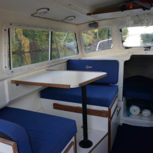 Media 'Sunbrella upholstery in good shape' in album '2015 Venture trailer model VATB07225'
