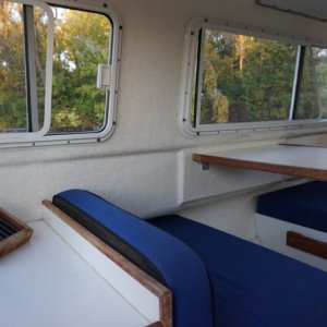 Cruiseair A/C unit under dinette seat