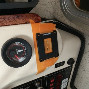 Media 'I like that I can easily reach it through the window.' in album 'Starting working the foredeck for my windlass install.

We bought the Lewmar 700 Pro Fish.'