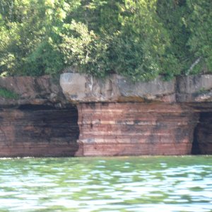 Devils Island Caves
