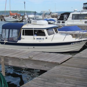 our home for three nights, Apostle Island Marina great spot the town of Bayfield is great loved it here.