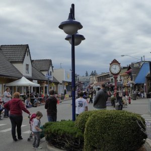 Media 'Turned out to be the weekend of the annual street fair in Poulsbo' in album 'In line at Edmonds launch, next to a Trophy 24.'
