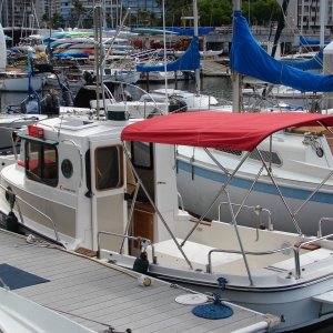 Media 'Temporary slip 6' in album 'Customized stern rail cushions'