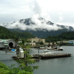 Ocean Falls harbour