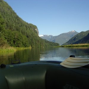 Elcho harbour from dinghy