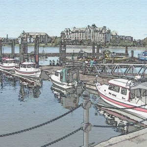 Victoria Harbour Painting