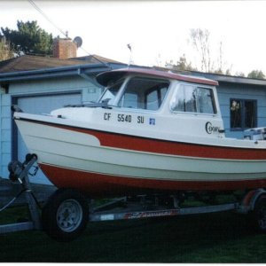 Bill's first C-Dory a 1986 16' Angler