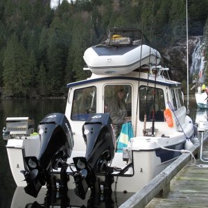 Media 'At the dock at Chatterbox' in album 'Pender Harbour'