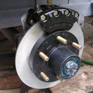 Media 'Finished installation with original Bearing Buddys as well.' in album '7 yr old rotor, steel.'