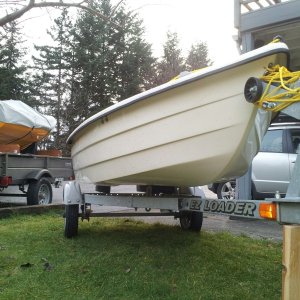 The hull is overall in very good shape