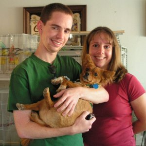 Daughter's "Rusty" and fiance.