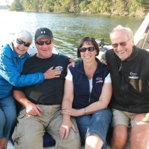 El, Don, Dee and Bill at Garrison Bay