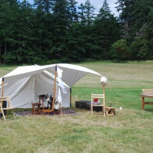 English Camp Encampment, San Juan Island