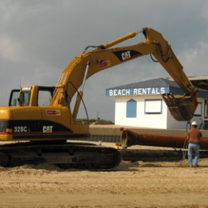Moving the pipe