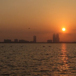 New Year's sunrise