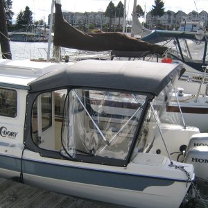 Side and rear curtains