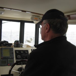 On the way down...open ocean