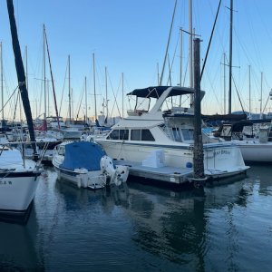 Media 'This view made all of guests chuckle as we walked to the boat.' in album '1st Day as C-Dory Owner. July 2019'