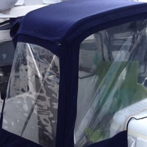 Blue Skies camper back