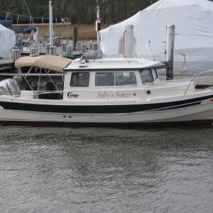 another view..new dinghy in bag on top..(thanks Robbi)