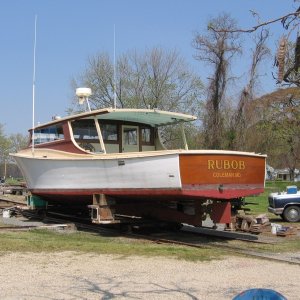 Media 'My marina, Hill's...Rubob...50 year old charter fishing boat' in album 'docked in my slip'