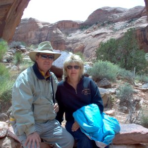 Jim and Joan at Rainbow Bridge
