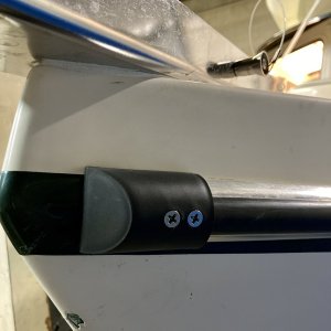 Media 'A little bulky and certainly pricy at $15 a pop but the boat deserves it!' in album '01 three rivets failed on the port side'